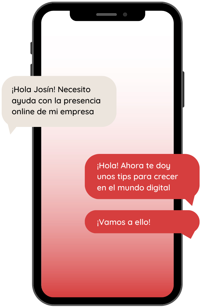 conversacion whatsapp sobre marketing digital